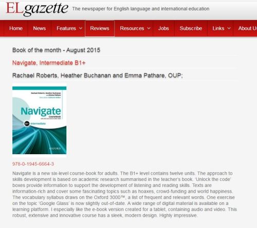 Navigate review EL